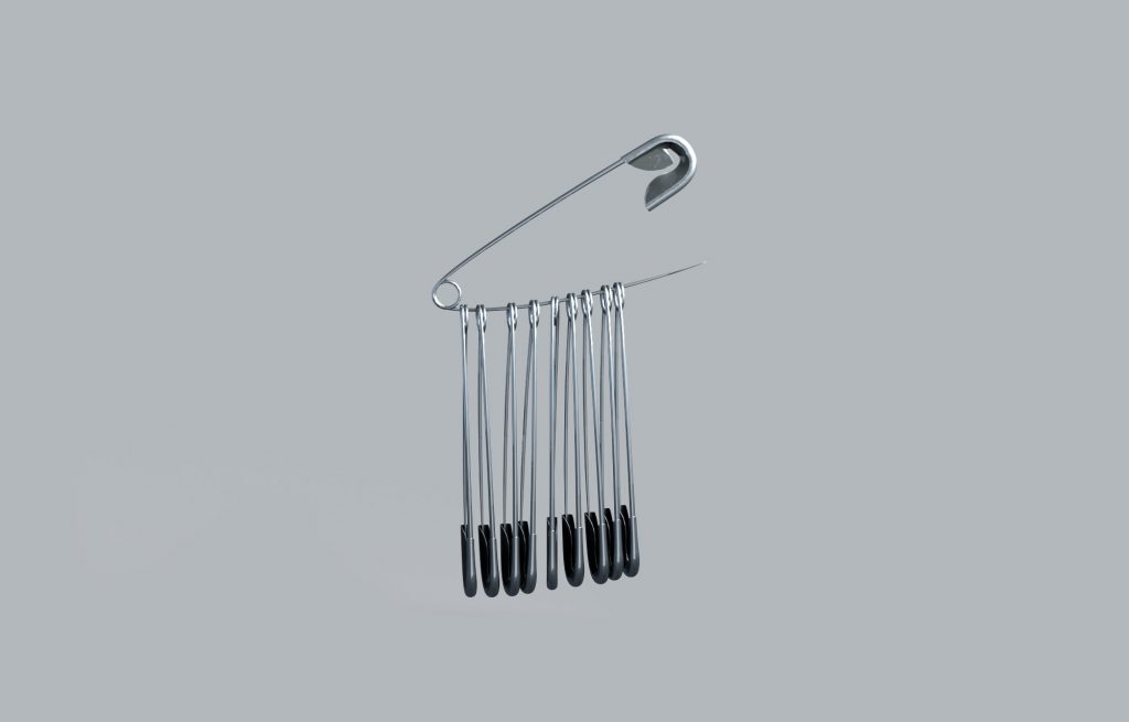 Store - 3D Model of a Safety Pin - Featured Image