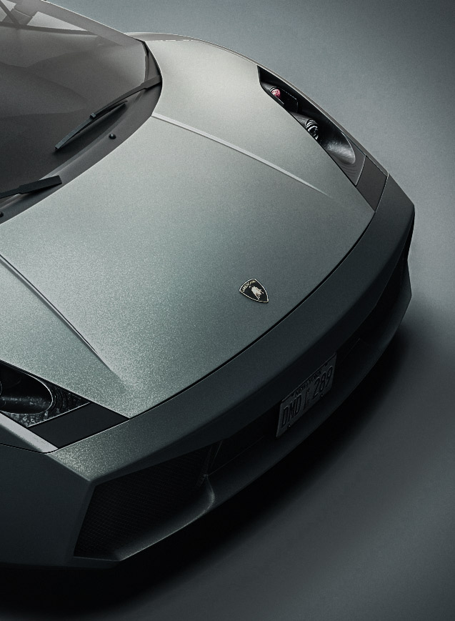 Portfolio - 3D Modeling of Lamborghini Gallardo - Studio Lighting in V-Ray - Close Shot B