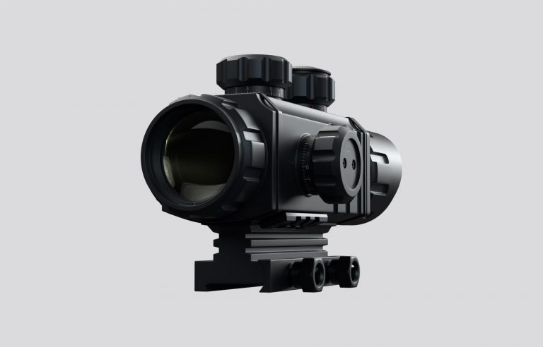 Store - 3D Model of a Rifle Scope - Featured Image